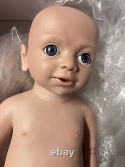 IVITA 20'' Handmade Reborn Baby Girl Lifelike Full Body Silicone Girl Doll