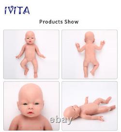IVITA 20'' Silicone Reborn Baby GIRL Dolls Realistic Baby Lifelike Baby Gift