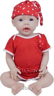 IVITA FULL BODY REBORN BABY DOLL Open Mouth WG1515,20 inch-4kg girl