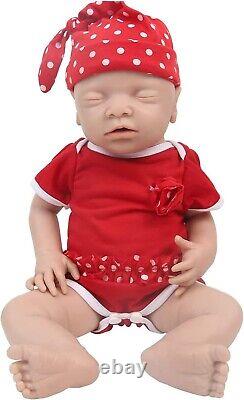 IVITA Handmade 19inch Full Body Silicone Reborn Baby girl, gorgeous and flexible