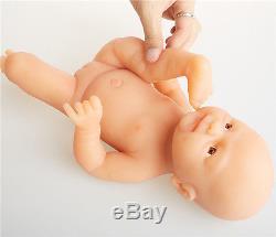 IVITA Reborn Baby Dolls Full Body Silicone Soft Touch Feeling Like A Real Baby