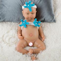 IVITA Reborn Baby GIRL 18-inch Realistic Silicone Reborn Baby Teaching Doll