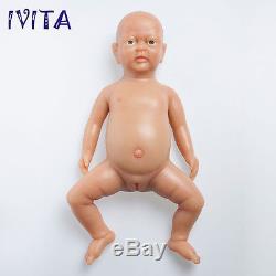 IVITA Reborn Baby GIRL 18inch 3800g Realistic Silicone Reborn Baby Teaching Doll