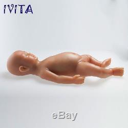 IVITA Reborn Baby GIRL 18inch 3800g Realistic Silicone Reborn Baby Teaching Doll