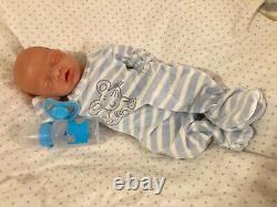 IVITA Silicone boy 18 reborn baby doll (resell)