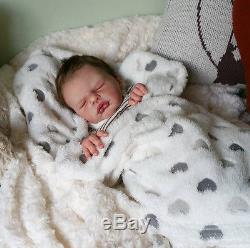 Incredibly Lifelike Sleeping Reborn Baby Doll SOLE Anastasia by Olga Auer