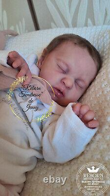 Irina Kaplanskaya Reborn Baby Doll Teddy by JENNY (Realistic Reborn Baby)