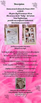 Irina Kaplanskaya Reborn Baby Doll Teddy by JENNY (Realistic Reborn Baby)