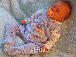 JACK Beautiful Lifelike Reborn Baby Boy 20 Newborn Doll Asleep