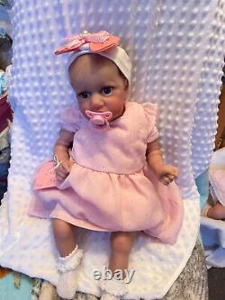 JACKY very sweet reborn baby girl NEW DOLL