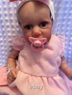 JACKY very sweet reborn baby girl NEW DOLL