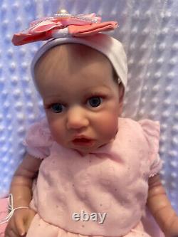 JACKY very sweet reborn baby girl NEW DOLL