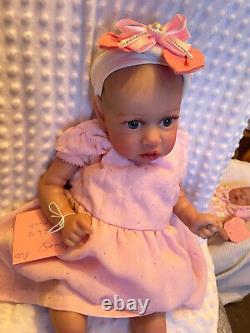 JACKY very sweet reborn baby girl NEW DOLL