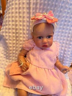 JACKY very sweet reborn baby girl NEW DOLL