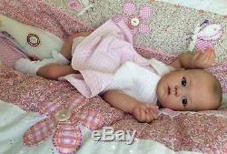 Joanna's Nursery ADORABLE Reborn Baby GIRL doll HARLOW by SANDY FABER