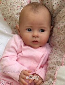 Joanna's Nursery ADORABLE Reborn Baby GIRL doll RAVEN by PING LAU