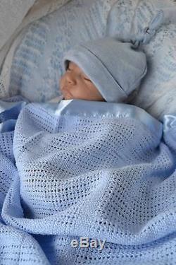 Katescradles LEVI BONNIE BROWN Reborn Baby Doll LIMITED FIRST ED