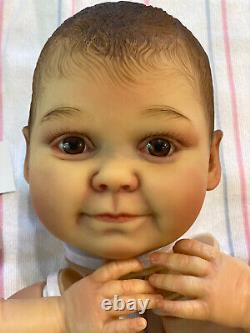 Kinby Reborn baby Doll Kit Grace, Hand Painted detail