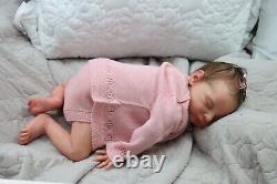 Laura sculpted by Bonnie Brown. Reborn Baby Doll with Hair & COA