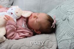 Laura sculpted by Bonnie Brown. Reborn Baby Doll with Hair & COA