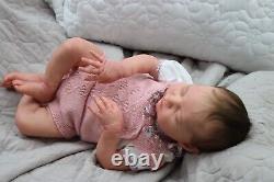 Laura sculpted by Bonnie Brown. Reborn Baby Doll with Hair & COA