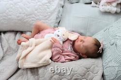 Laura sculpted by Bonnie Brown. Reborn Baby Doll with Hair & COA