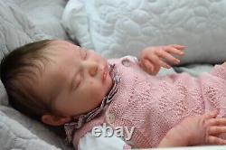 Laura sculpted by Bonnie Brown. Reborn Baby Doll with Hair & COA