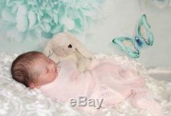 Leona full bodied silicone with wet and drink reborn doll/baby