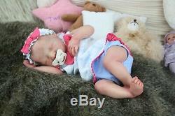 Levi Beautiful Reborn Baby Doll with COA. Sculpted by Bonnie Brown