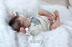 Levi sculpted by Bonnie Brown. Beautiful Reborn Baby Doll with COA