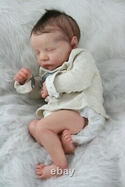 Levi sculpted by Bonnie Brown. Beautiful Reborn Baby Doll with COA