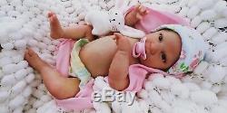 Lifelike Newborn Doll Reborn Ginger Fagan Baby & Belly Plate Sunbeambabies Ghsp