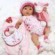 Lifelike Realistic Baby Doll Girl Reborn Infant 10 Piece Accessories Real Toy