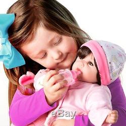 Lifelike Realistic Baby Doll Girl Reborn Infant 10 Piece Accessories Real Toy