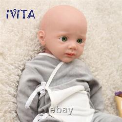Lifelike Reborn Baby 20Super Soft Silicone Big Eyes Cute Girl Doll Popular Xmas