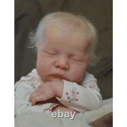 Lifelike Reborn Baby Dolls Realistic Sleeping Preemie Newborn Baby Doll Silicone