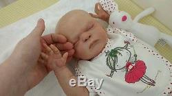 Lifelike realistic reborn baby girl doll by AJP Doll Studio