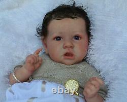 Lillbees lifelike reborn baby girl boy custom order saskia b brown coa