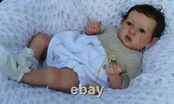 Lillbees lifelike reborn baby girl boy custom order saskia b brown coa