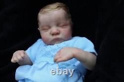 Lillbees stunning lifelike reborn baby Boy Levi B Brown With Coa