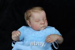 Lillbees stunning lifelike reborn baby Boy Levi B Brown With Coa