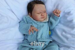 Lillbees stunning lifelike reborn baby Zachary By Lisa Stone Coa