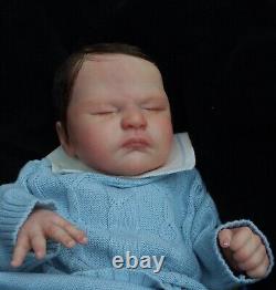 Lillbees stunning lifelike reborn baby Zachary By Lisa Stone Coa