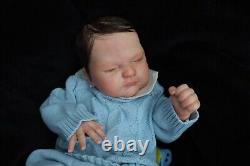 Lillbees stunning lifelike reborn baby Zachary By Lisa Stone Coa