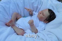Lillbees stunning lifelike reborn baby Zachary By Lisa Stone Coa