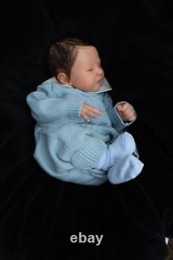 Lillbees stunning lifelike reborn baby Zachary By Lisa Stone Coa