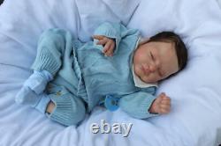 Lillbees stunning lifelike reborn baby Zachary By Lisa Stone Coa