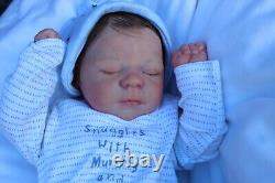 Lillbees stunning lifelike reborn realborn micheal baby boy Coa