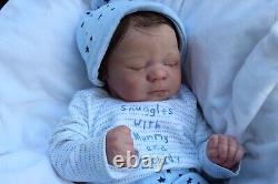 Lillbees stunning lifelike reborn realborn micheal baby boy Coa