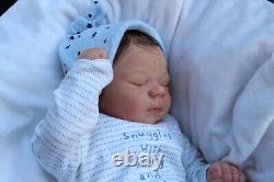 Lillbees stunning lifelike reborn realborn micheal baby boy Coa